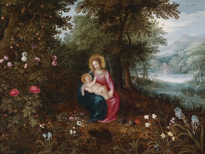 The Rest on The Flight into Egypt by Jan Brueghel the Younger